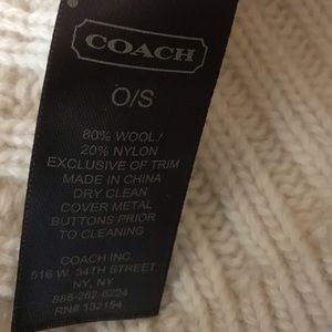 Coach Accessories - Coach Hat Coach Accessories - Coach Hat